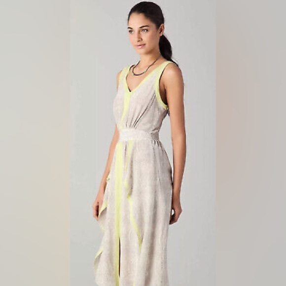 LIKE NEW Rebecca Taylor Silk Midi Dress - Size 2 - Picture 2 of 4